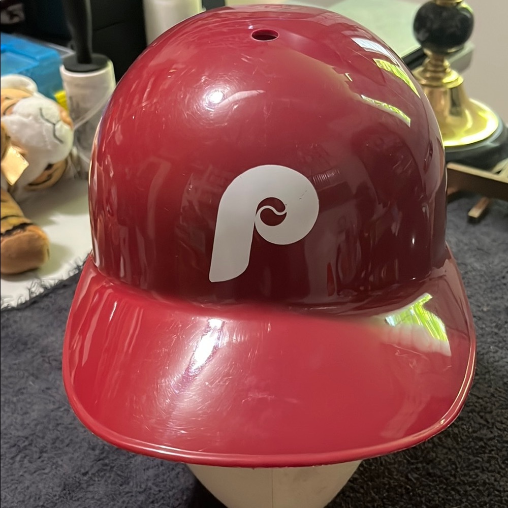 Vintage 1969 Philadelphia Phillies Laich Sports Baseball Helmet - Picture 2 of 8